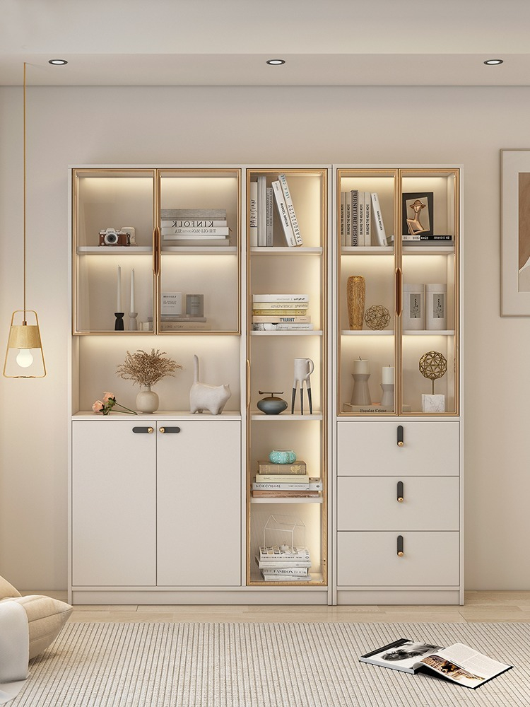[Pre-order] Wooden Glass Door Bookcase and Display Cabinet – Half Day ...