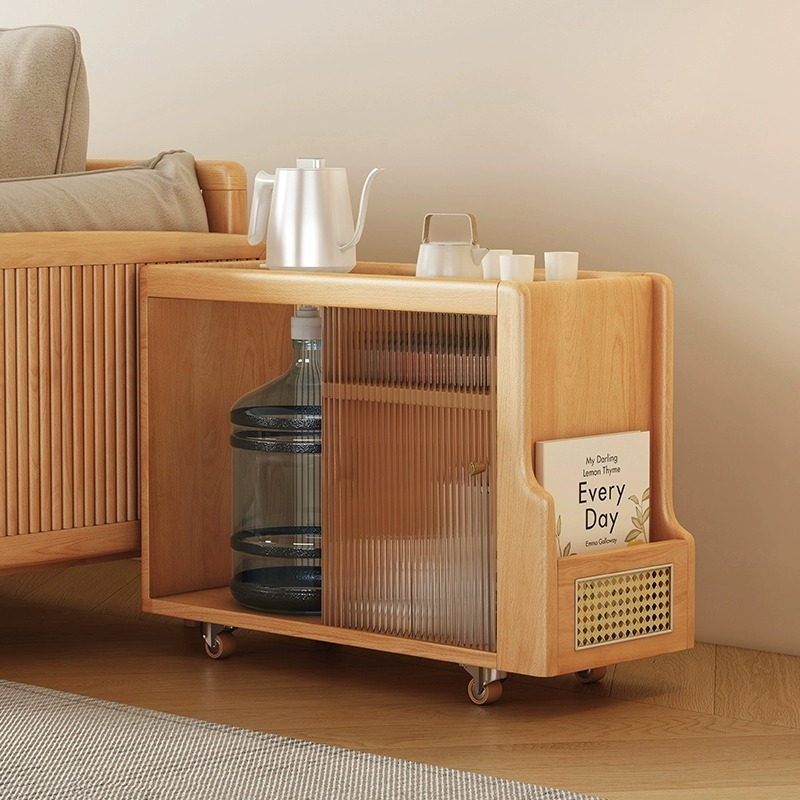 [Pre-order] LEMAS Solid Wood Movable Tea Sideboard/ Coffee Table – Half ...