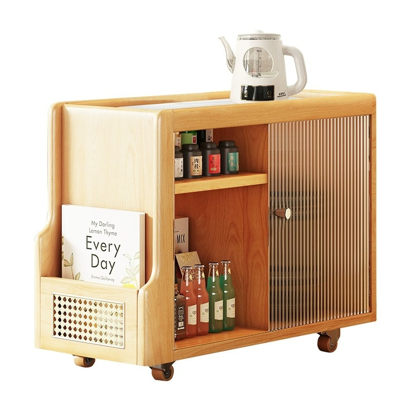 [Pre-order] LEMAS Solid Wood Movable Tea Sideboard/ Coffee Table – Half ...